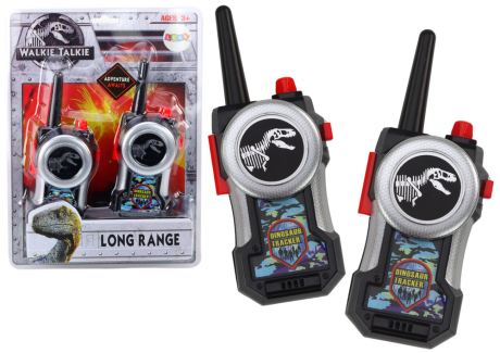 Przejdź do produktu Krótkofalówki Walkie- Talkie Tropiciel Dinozaurów 30-80m Zasięgu