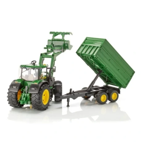 Przejdź do produktu BRUDER BR-03155 John Deere 7R 350 z Ładowaczem Czołowym – Traktor Rolniczy dla Dzieci z Otwieraną Kabiną