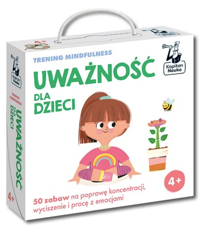 Przejdź do produktu Uważność dla dzieci — 50 kart ćwiczeń mindfulness (wiek 4+)