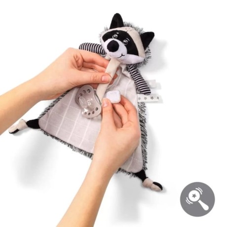 Przejdź do produktu 747 PRZYTULANKA Z ZAWIESZKĄ RACOON ROCKY