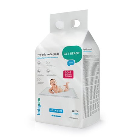 Przejdź do produktu 513/22 PODKŁAD DO PRZEWIJANIA 40X60 20szt + 2szt GRATIS
