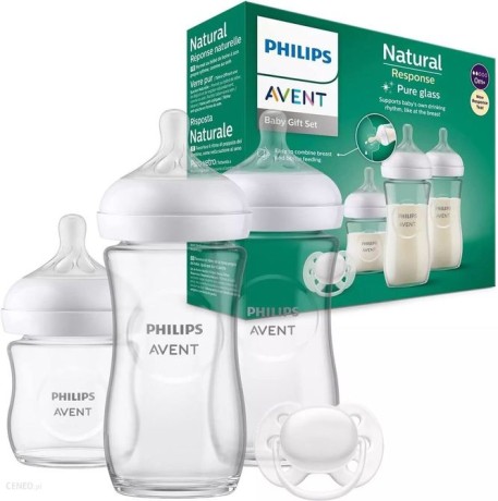 Przejdź do produktu SCD878/11 ZESTAW BUTELEK RESPONSYWNYCH GLASS NATURAL