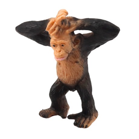 Przejdź do produktu Zestaw Mini Figurki Dzikie Zwierzęta Szympans Żyrafa 6-9cm 4szt